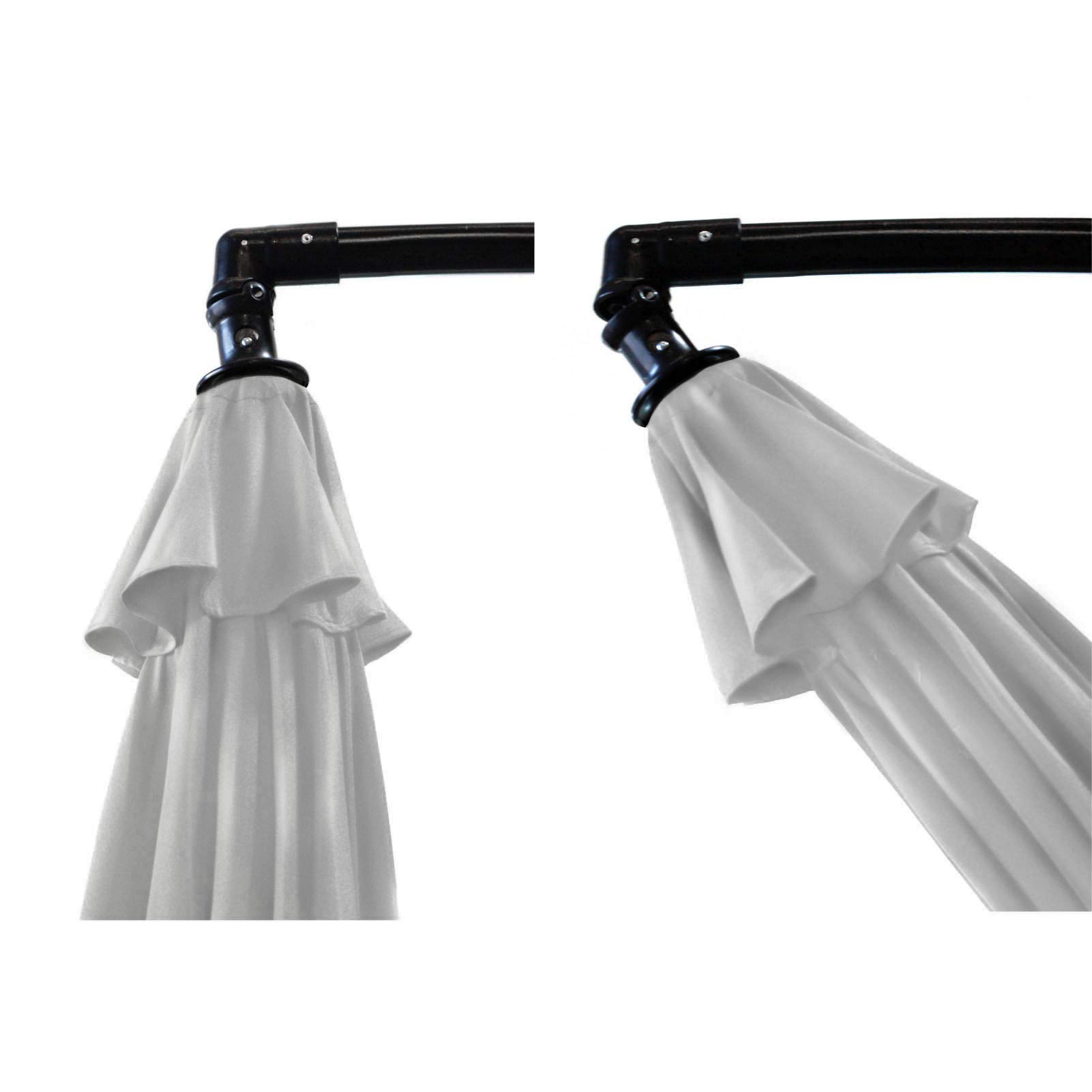 Buy Jarder Libra Garden Parasol Set Cantilever Umbrella, 4Piece Base