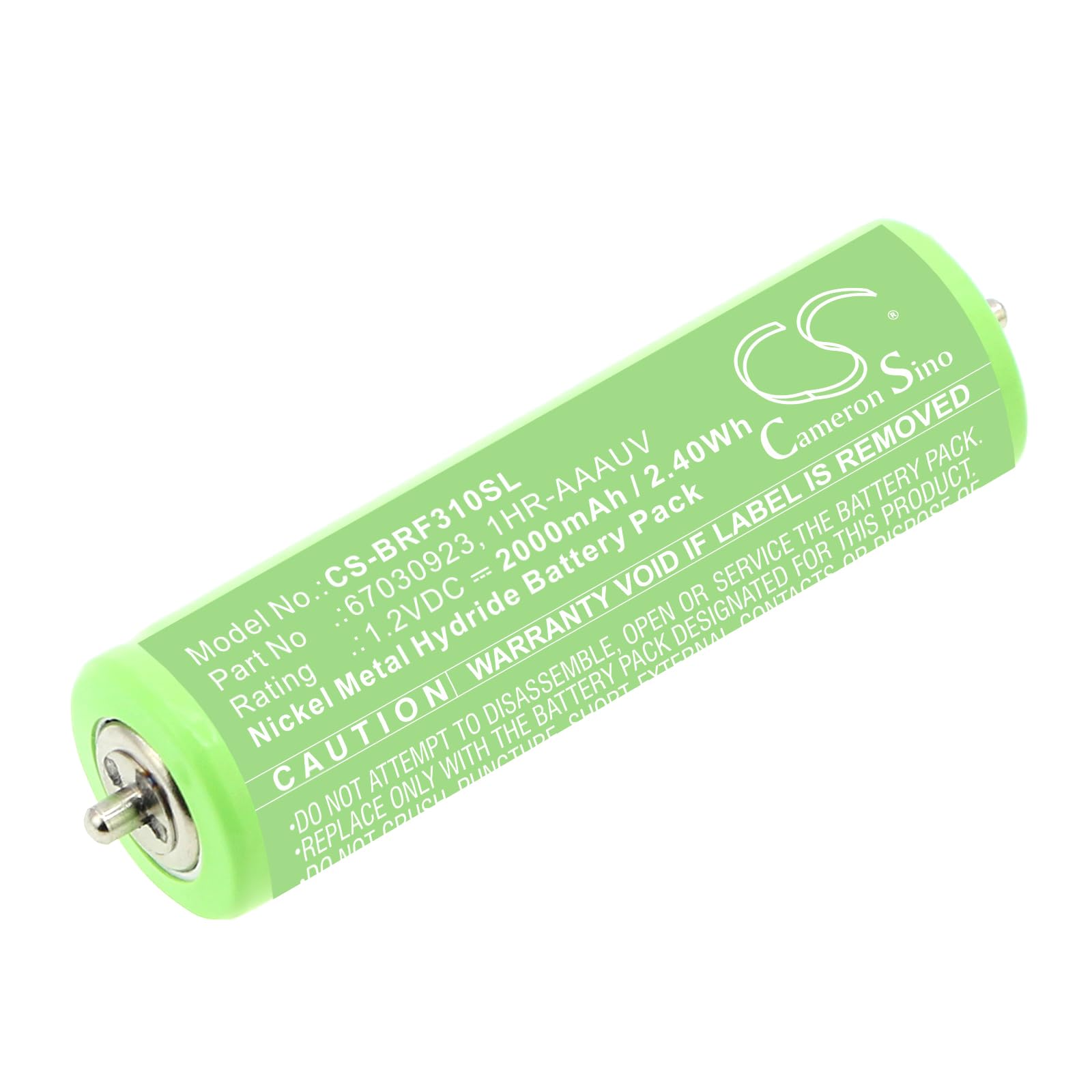 DCH 2000mAh Battery Replacement for Braun 5895 5735 Contour Smart Control Pro 5742 5775 Serie3 340 340 5885 5745