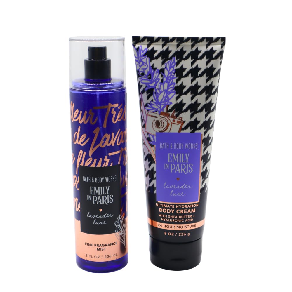 Amazon.com : Bath & Body Works Emily in Paris Collections LAVENDER