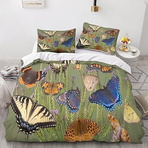 Parure de lit personnalisé IOFEER en microfibre douce premium pour lit double