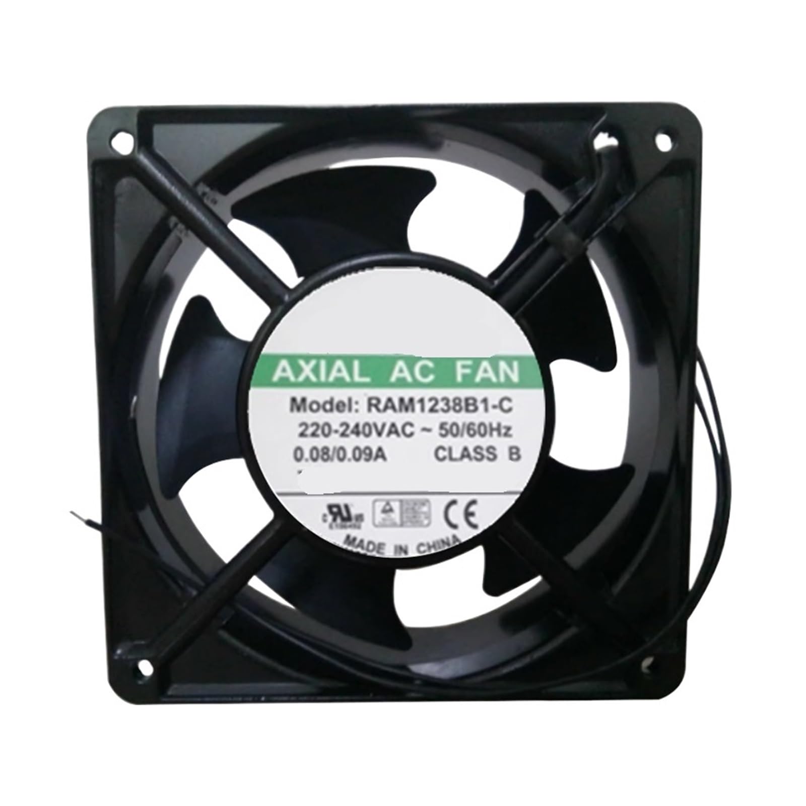 QNEZIQTMH 120x120x38mm RAM1238B1 220-240V 12038 0.08/0.09A Fan