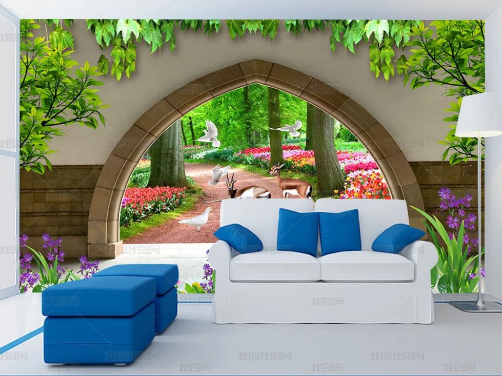 Papier peint intissé paysage haut de gamme grand format mural