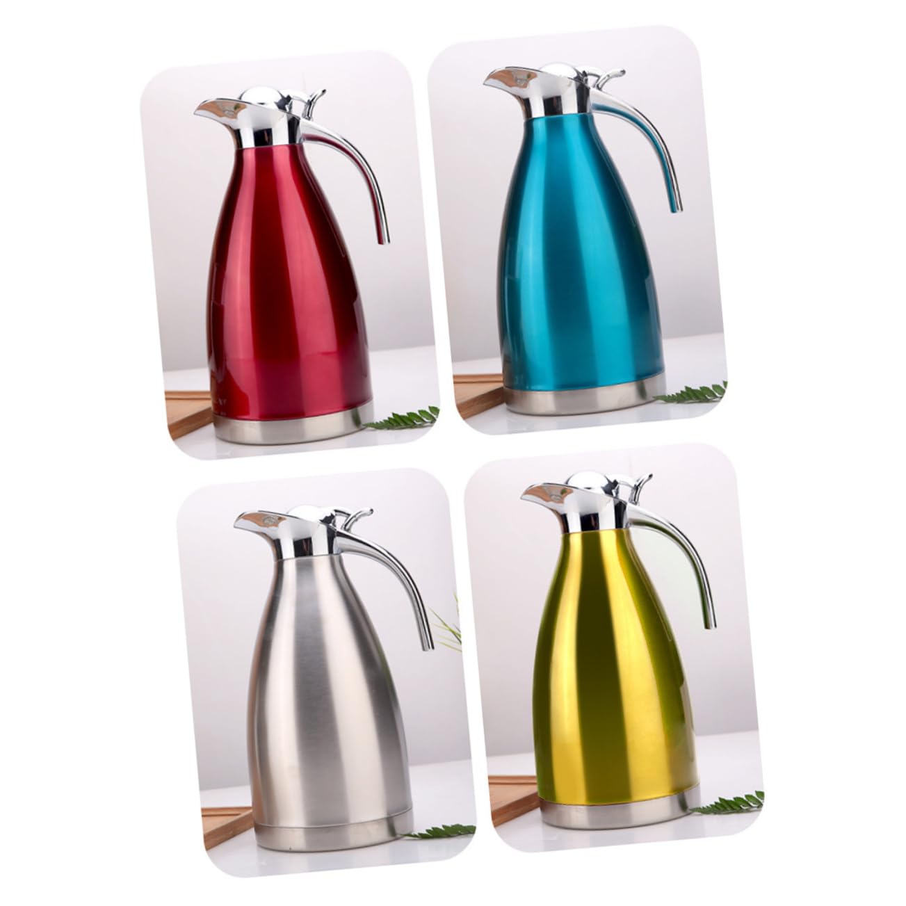 VALICLUD Termo de Acero Inoxidable Vacío Botella Térmica para Casa o Restaurante Aislada para Mantener el Agua Caliente o Fría Botella de Agua Termica