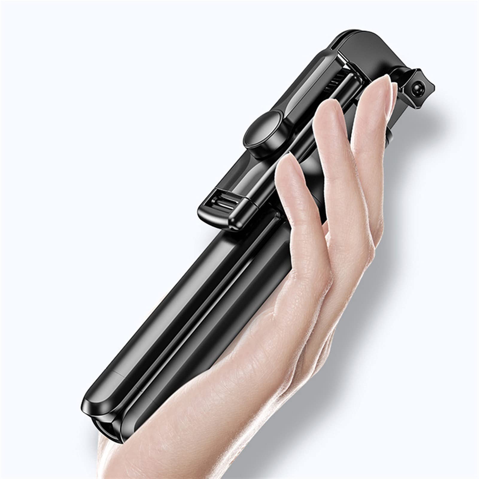 SCRUBY 3 in 1 Bluetooth Selfie Stick Pieghevole Palmare Monopiede Otturatore Remoto Estensibile