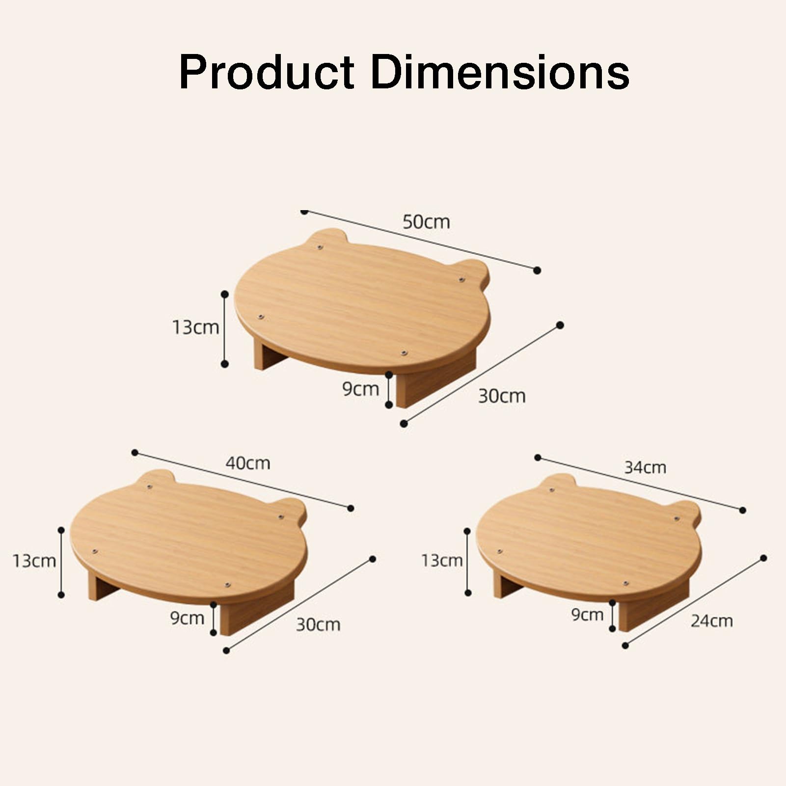 Reposapiés Ergonómico, De Madera Debajo Del Escritorio,Con Un Ángulo Inclinación 20°,Marco Capacidad Carga 150 Kg,para Mejorar La Postura Aliviar Fatiga Las Piernas(Black,50x30x13cm)
