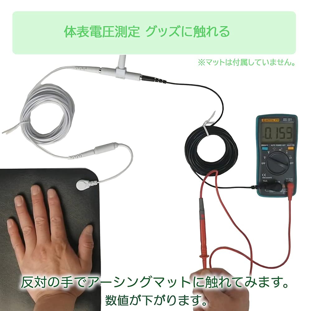 Amazon.co.jp: riraku-life(ﾘﾗｸﾘﾌｪ）大地と繋がるアーシング健康法用