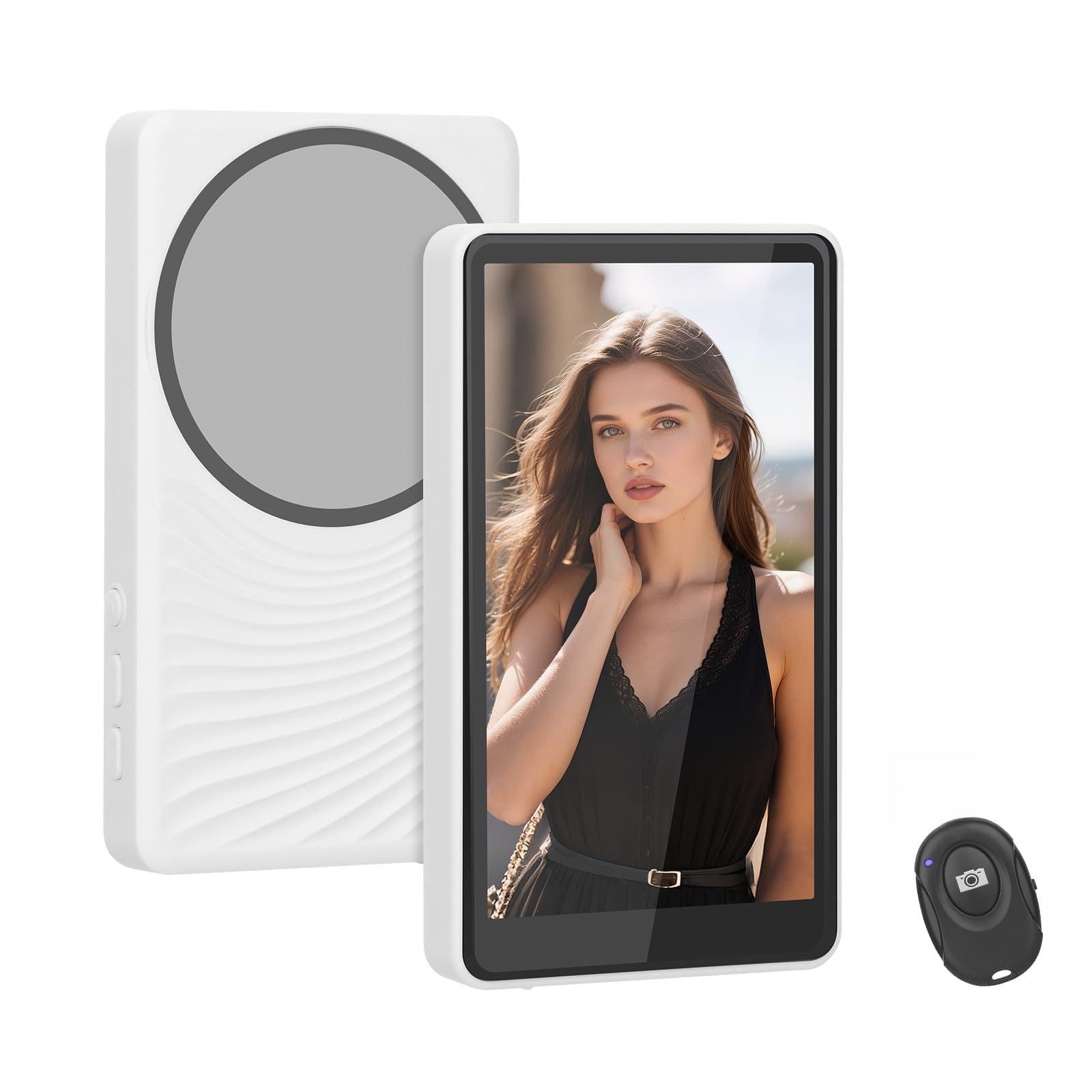 Phone Vlog Selfie Monitor Screen – 4K Zero-Lag, Compatible with iPhone/Android | 4K 30fps…