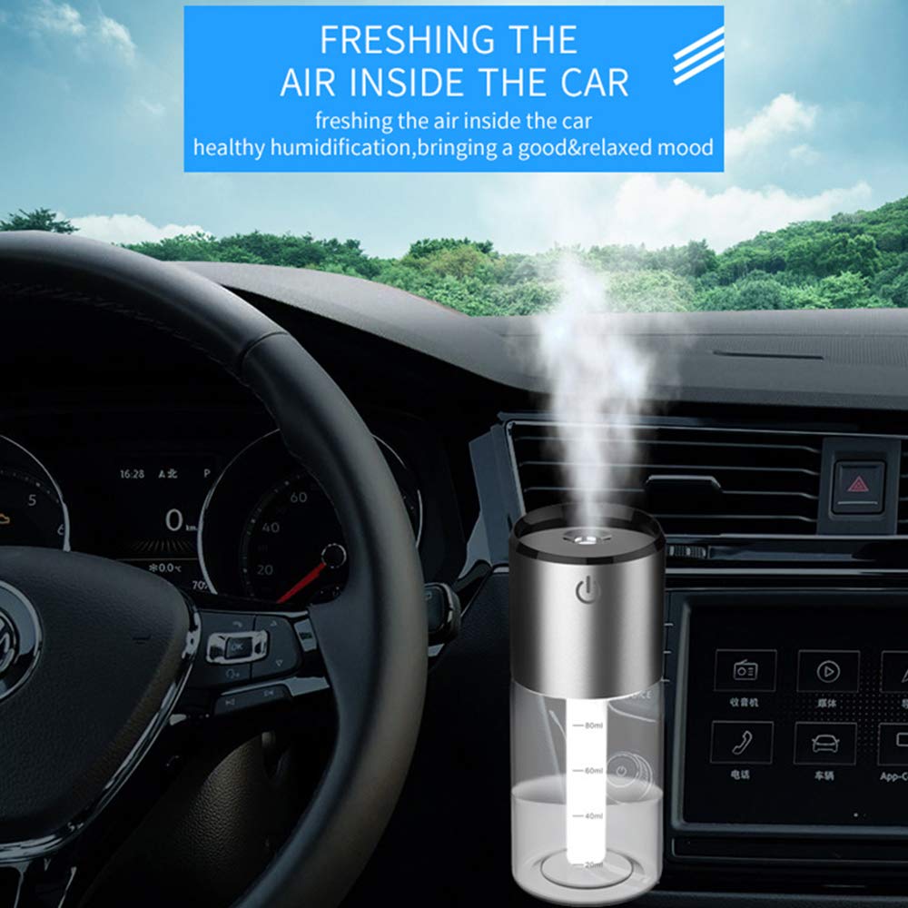 SiChun Samochodowy odświeżacz powietrza perfumy dyfuzor zapachowy oczyszczacz powietrza dezodorant artefakt aromat z podwójnym portem ładowarki USB do auto/biura