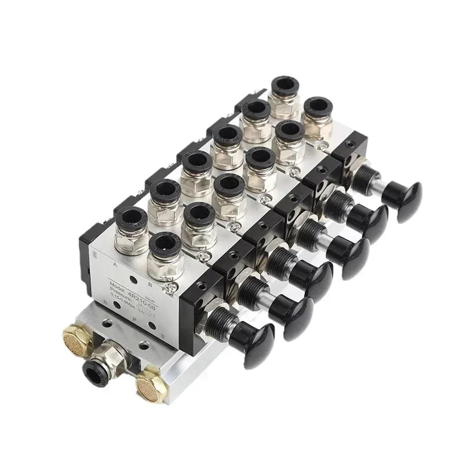 Vanne directionnelle 4R210-08 push and pull pour centraliser l'air comprimé
