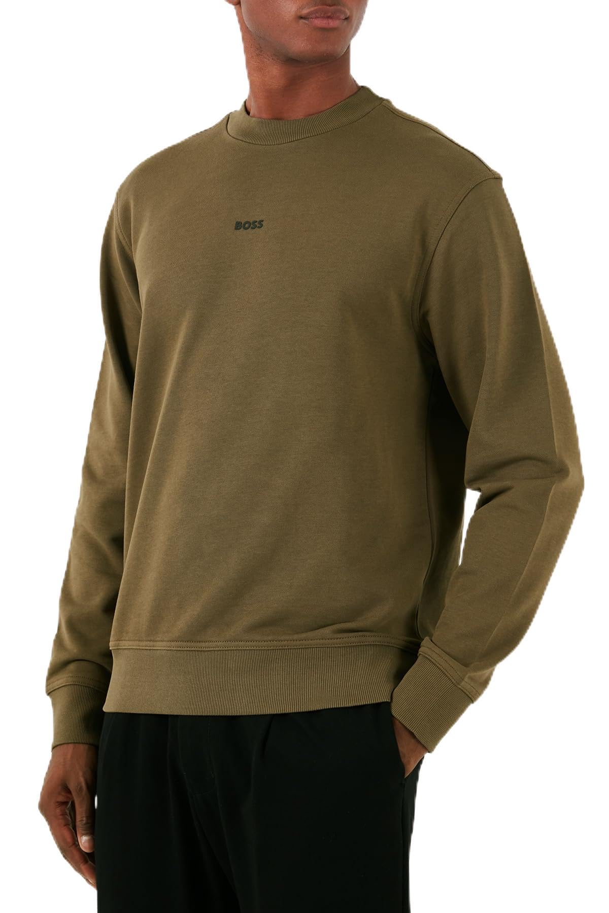 BOSS Herren Wesmallcrew Sweatshirt