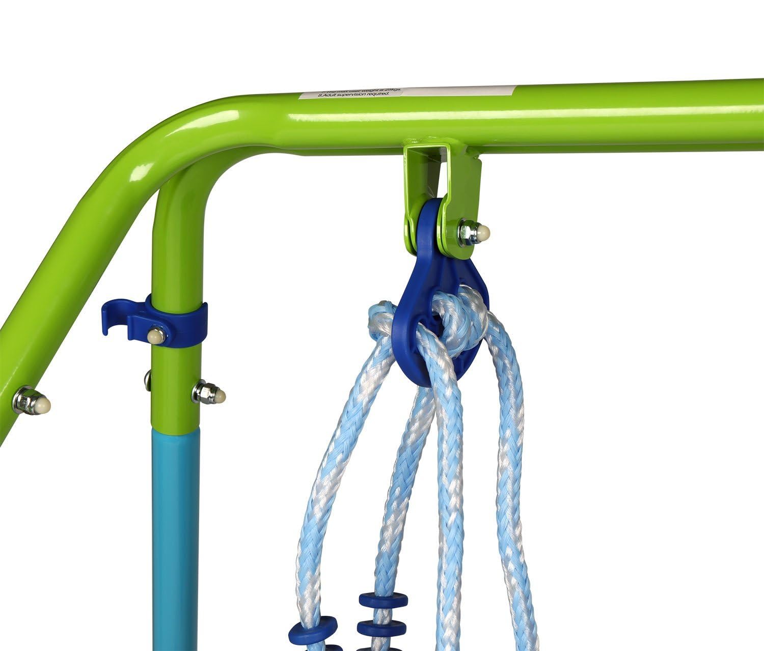 HLC Altalena per Bambini,Altalena da Giardino per Bambini Pieghevole，Altalena da Giardino Interno ed Esterno，Altalena Neonato，Adatto dai 9 ai 36 Mesi,135x135x122cm