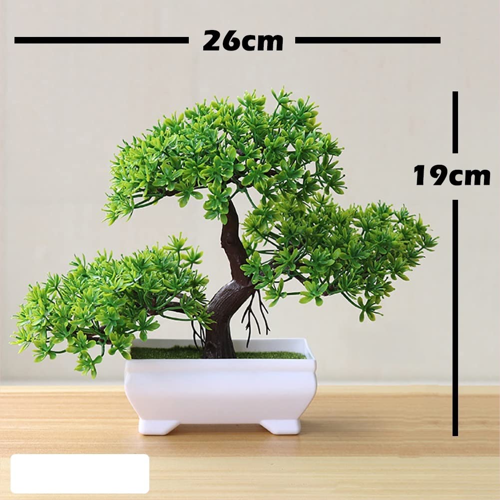 sztuczne kwiaty, Symulacja Rośliny Doniczkowej Sztuczny Kwiat Domowy Bonsai Drzewo Doniczkowe Roślina Fałszywy Doniczkowa Ozdoba