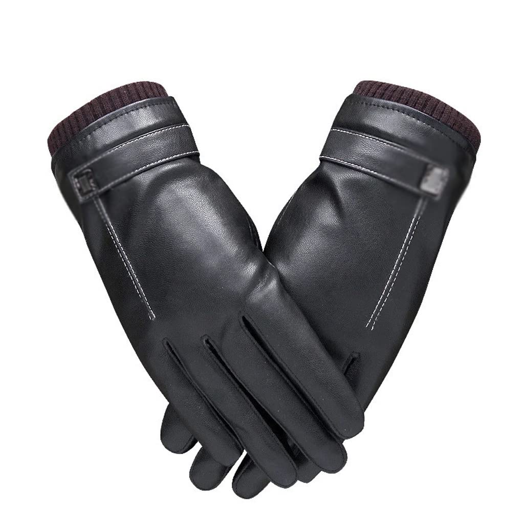 Guanti da donna Autunno e Inverno Caldo Guida Ciclismo Uomini e Donne con Guanti da Dito Guanti da Esterno (Colore : D, Dimensioni : M)