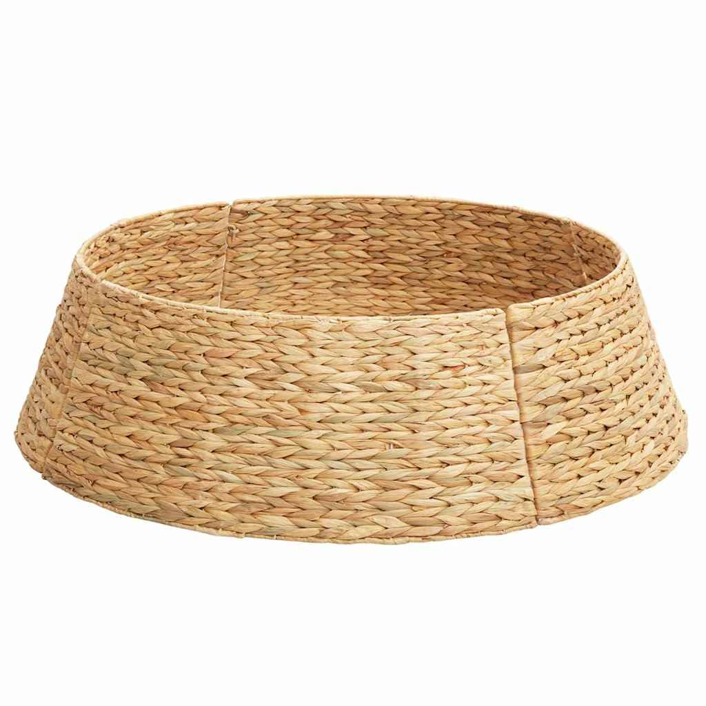 Collier de Sapin de Noël Marron 90 x 90 x 28 cm Jacinthe d'eau,Jupes de Sapin de Noël,3kg-42020158
