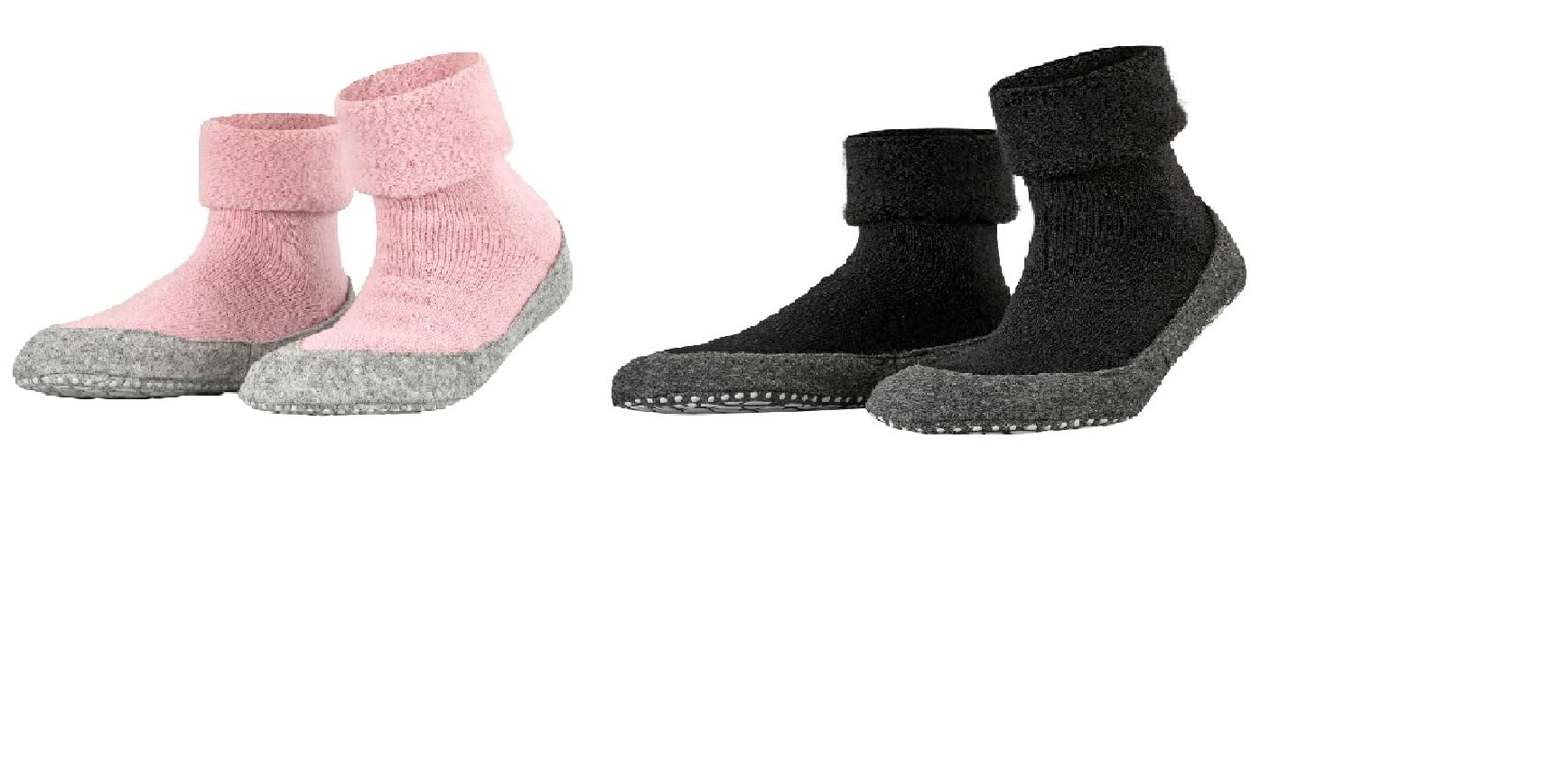 FALKE Stoppersocken Rot Almond Blossom 8449 39/40 EU Stoppersocken Schwarz Black 3000 39/40 EU