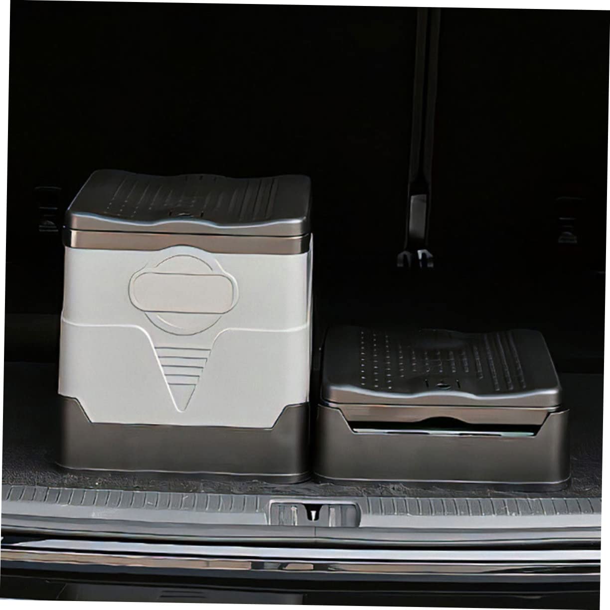 PLAFOPE Faltbare Campingtoilette aus Pp, Tragbar für Outdoor Reisen | Autotoilette, Verschleißfest Verarbeitet, für Camping und Unterwegs, Platzsparend Zusammenklappbar