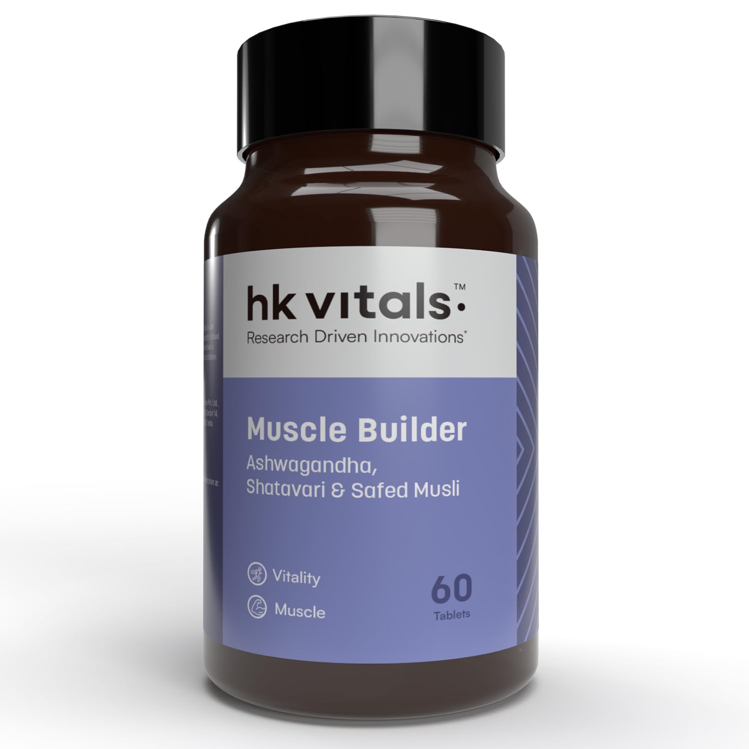 HealthKart hk vitals Muscle Builder (60 Tablets) | Blend of Ashwagandha, Shatavari and Safed Musli | For Immunity, Muscle Strength and Vitality (B08RK23KVV) Amazon Price History, Amazon Price Tracker