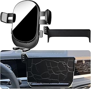 Kacarx Car Mobile Phone Holder for Volkswagen Tiguan/Tayron Car Accessories [Only Compatible with 2024-2026 VW Tiguan III and Tayron 12.9 Inch Touch Screen] [Not Compatible with the 15 Inch Touch