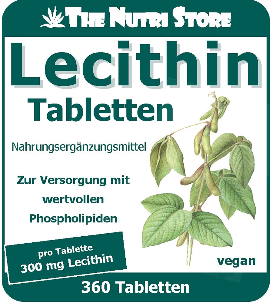 Lecithin 300 mg vegane Tabletten 360 Stk.