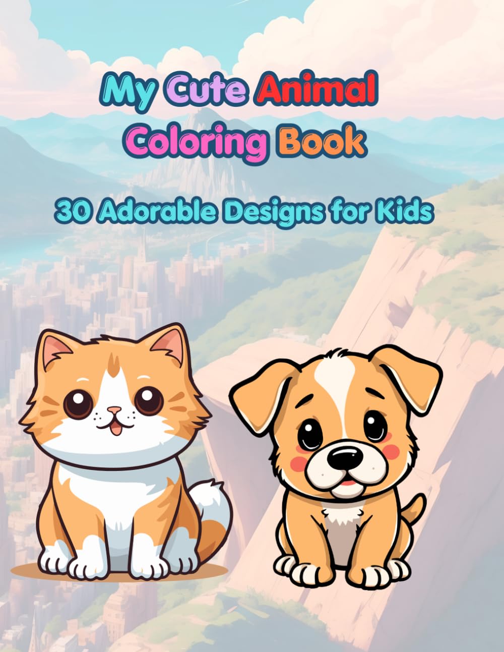 My Cute Animal Coloring Book