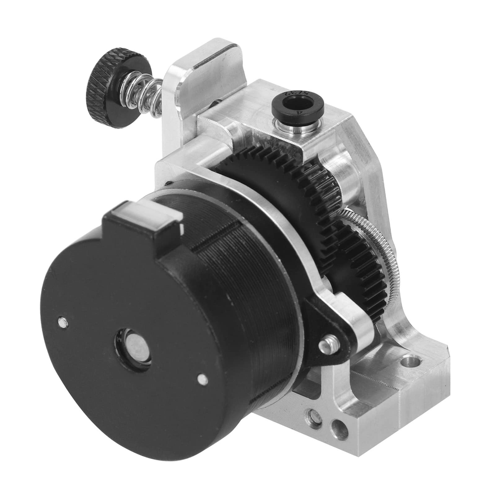 3D Printer Extruder, Replacement 12V 24V Anti Slip Greater Transmission Ratio Extruder Kit for ABS (with Stepper Motor)