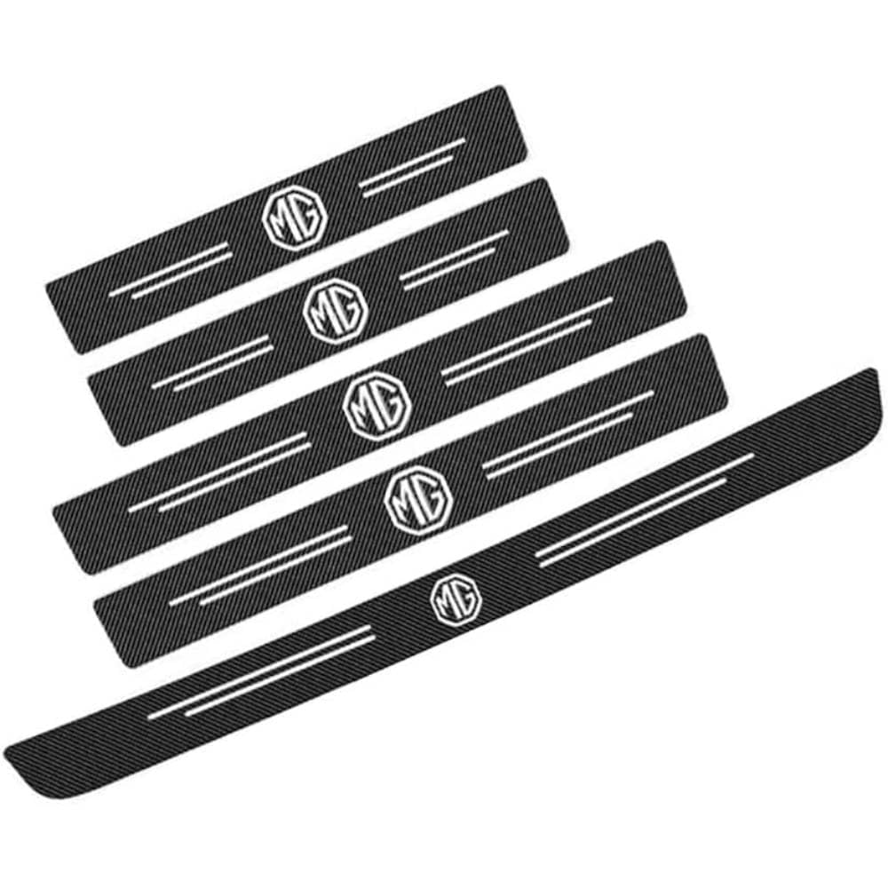 Battitacco Auto MG In Fibra Carbonio - 4 Pezzi, Antigraffio, Per MG5, MG6, ZS, EZS, One, GS - Foto 10