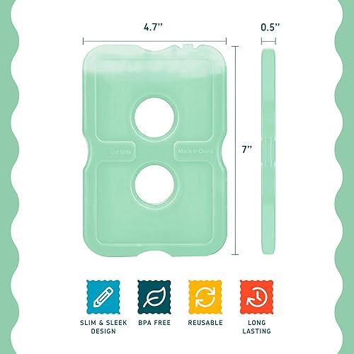 Miniatura 12 de Healthy Packers Cool Pack, Slim Long-Lasting Ice Packs - Great for Coolers or Lunch Box
