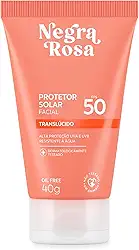 Protetor Solar Facial FPS50 Translúcido Negra Rosa