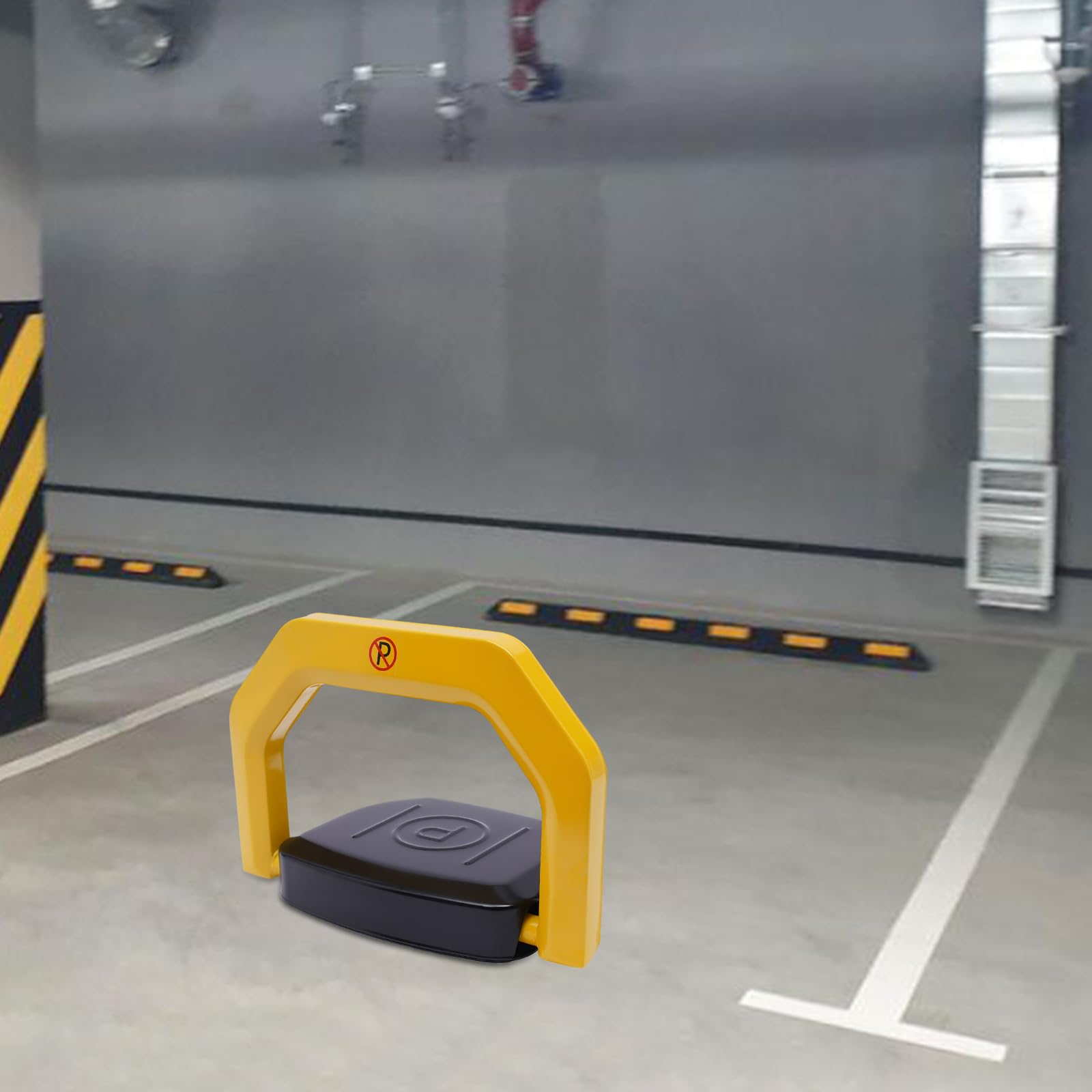 Zdalnie sterowany słupek parkingowy, elektroniczna blokada parkowania z pilotem zdalnego sterowania, blokada parkingu, składany słupek, blokada parkowania, zdalnie sterowany