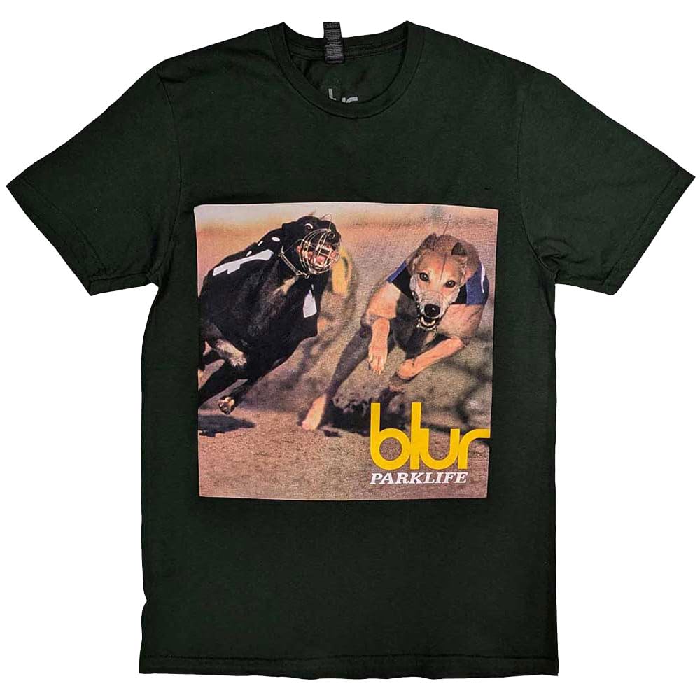 Rock Off officially licensed products Blur Parklife Album T Shirt S Green