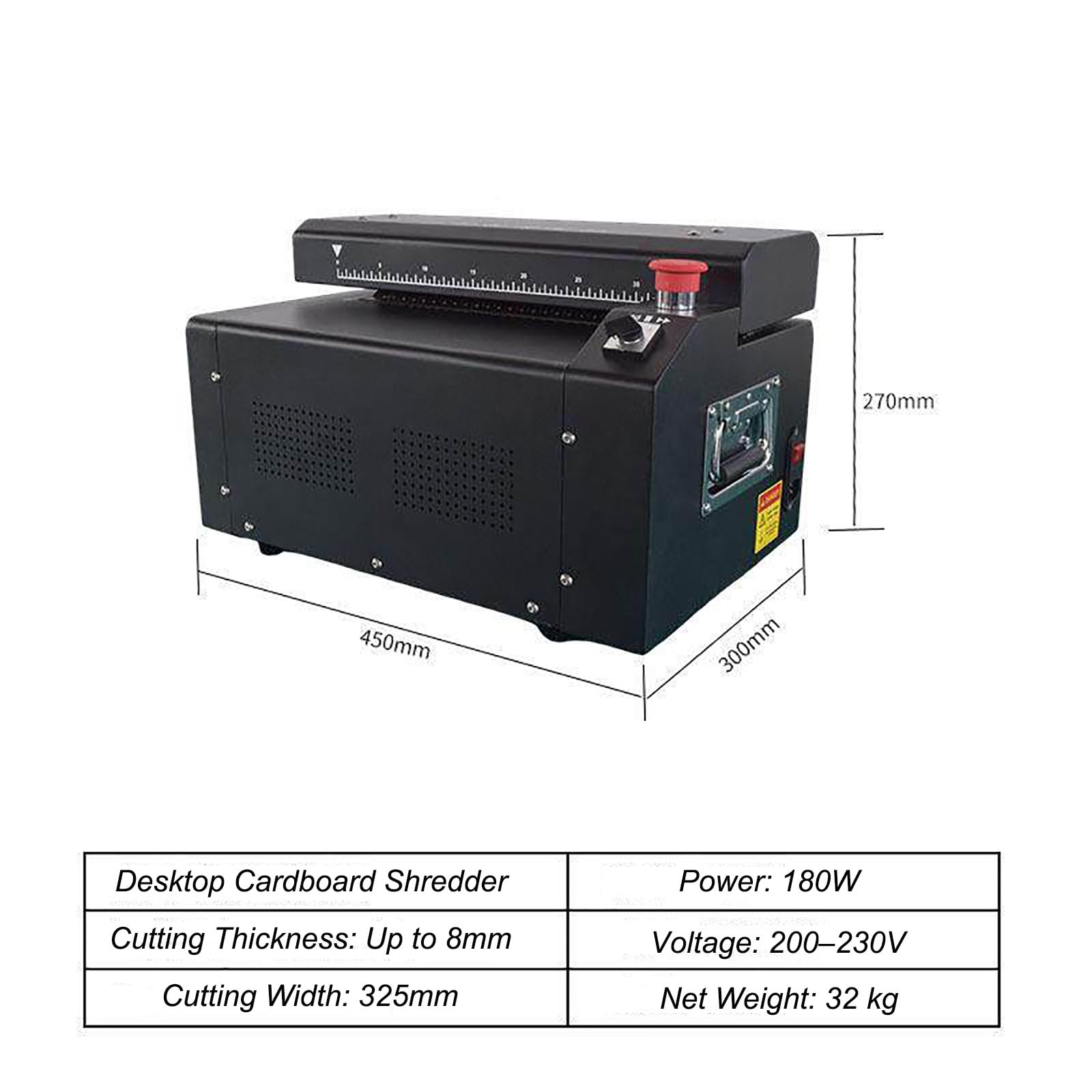 Máquina trituradora de cartón, procesador de expansión de caja corrugada para material de embalaje, 325 mm de ancho para embalaje exprés, fabricante de papel de panal