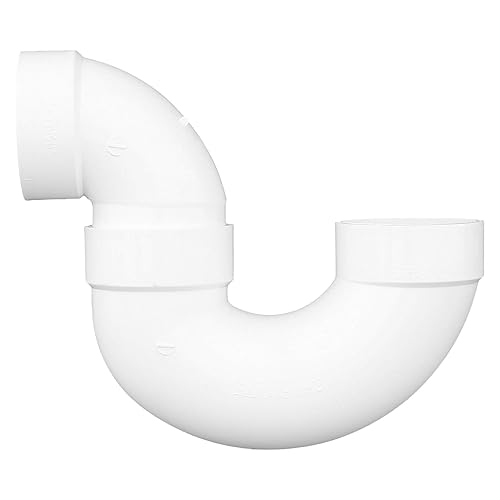 Miniatura 5 de CHARLOTTE PIPE 4 DWV P-Trap con junta de soldadura solvente DWV (drenaje, residuos y ventilación) (1 unidad)