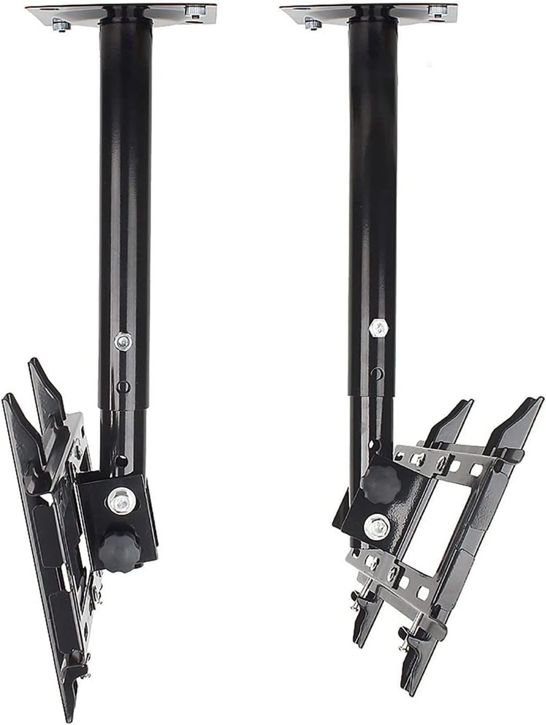 Soporte para televisor, Soporte telescópico para TV de Techo Exterior, Apto para techos Planos y abovedados