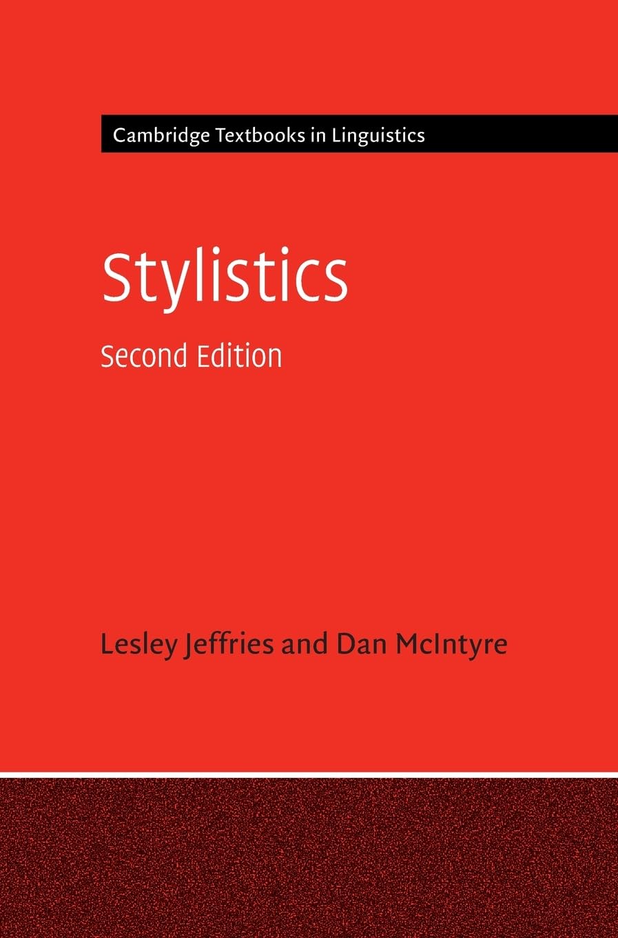 Stylistics (Cambridge Textbooks in Linguistics)