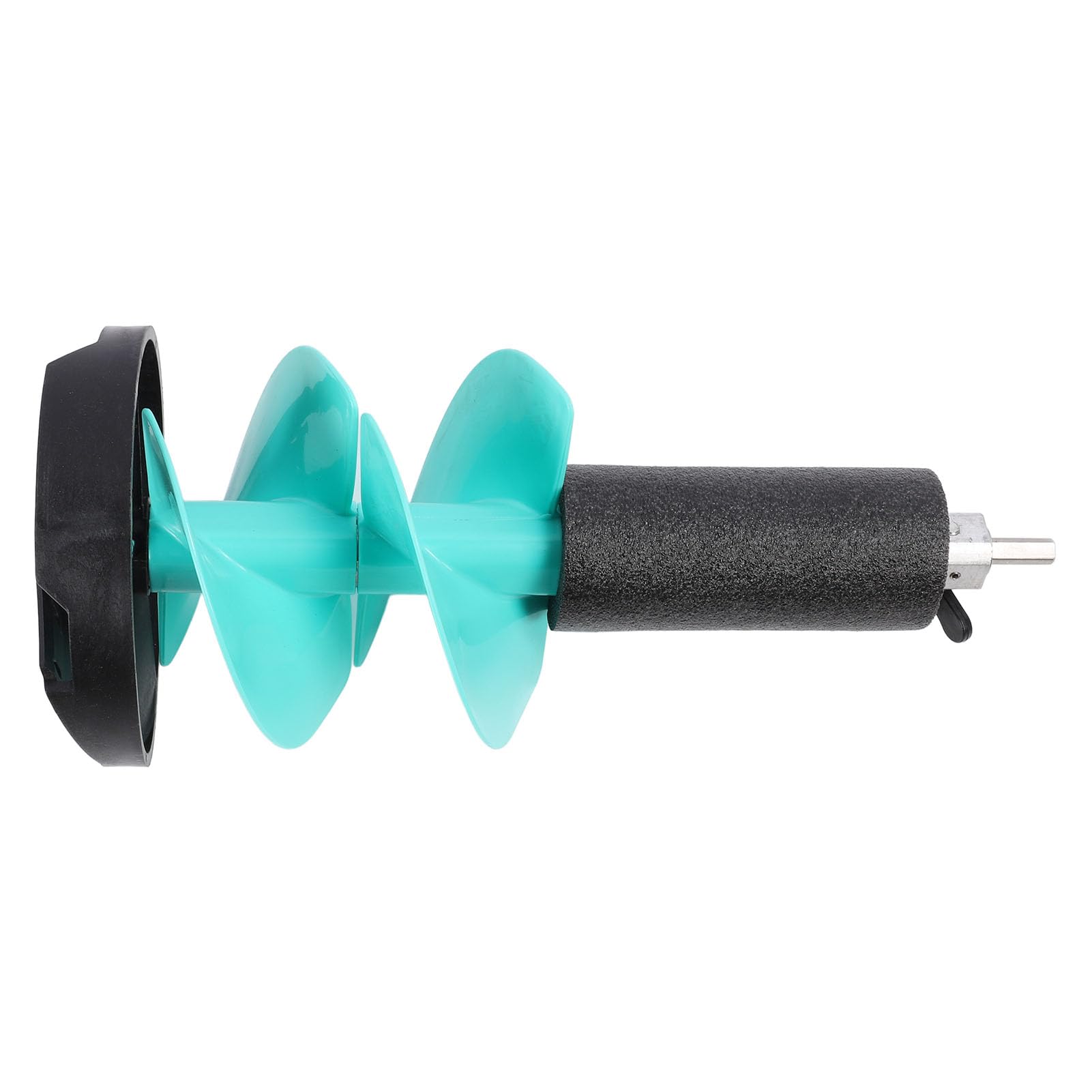Wysokiej jakości stalowy ślimak wędkarski z ostrzem o średnicy 50 cm, adapter do wiertarki elektrycznej, konstrukcja wyporna, stop aluminium, węglik spiekany, nylon