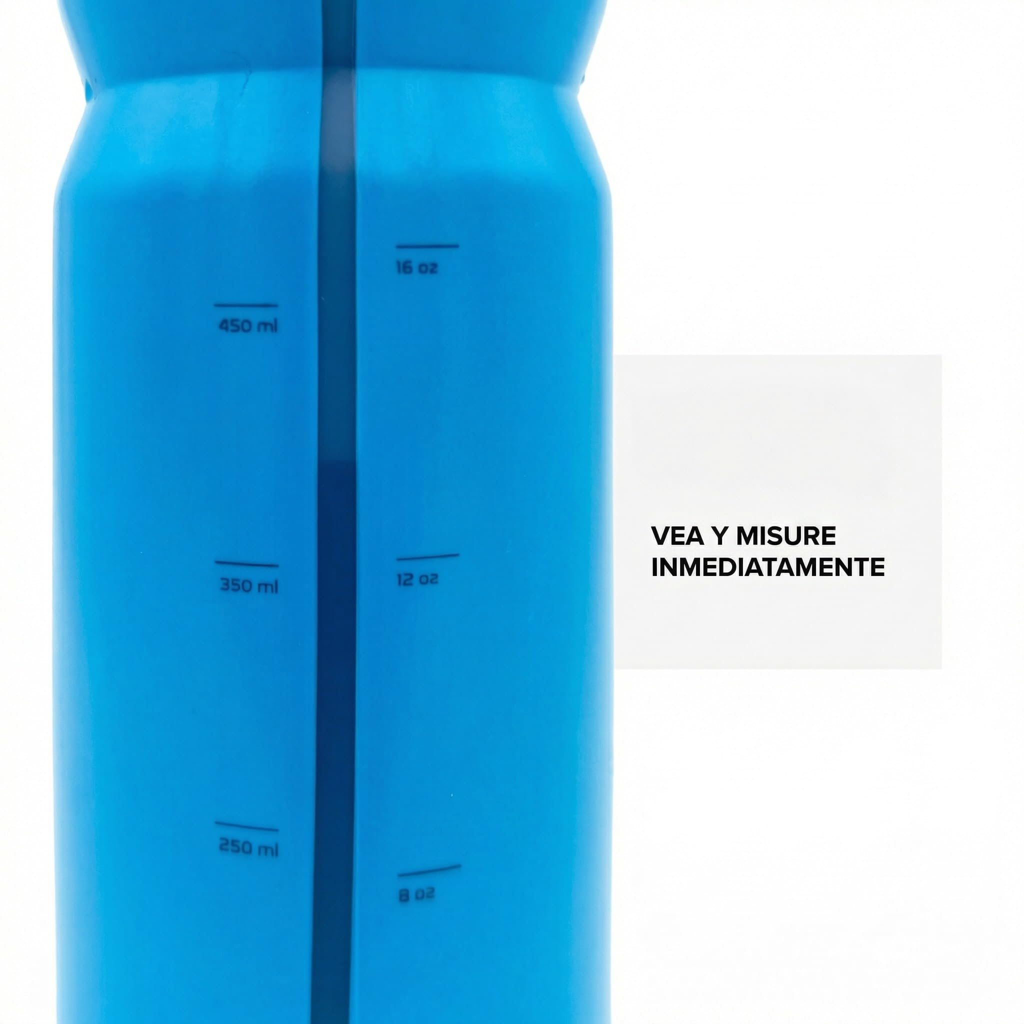 Polisport 8646300372 R 750ml AMZ Botella de Agua Multi-Deporte, Capacidad 750ml, Ultra-Ligero, Flexible, Boquilla Soft-Touch, Sin BPA, Bidón Ciclismo, MTB, Color Azul — view 7