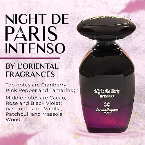 Miniatura 6 de L'ORIENTALE FRAGRANCES Night De Paris Intenso Eau de Parfum en espray para hombre, 3.4 onzas