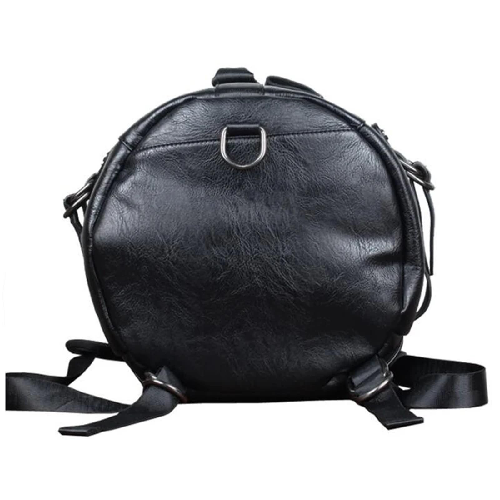 Große Leder-Sporttasche PU Leder Outdoor Sports Gym Bag for Männer Mit Schuhe Tasche Training Rucksack Fitness Schulter Tasche wasserdichte Reise Handtasche für Männer Trainingsbag