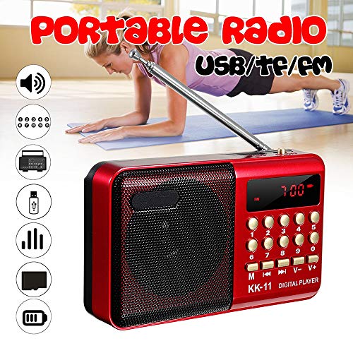 Preisvergleich Produktbild YHML K11 Ältere Mini Radio MP3 Elderly-Karte Multifunktionsfunk Tragbare Recorder