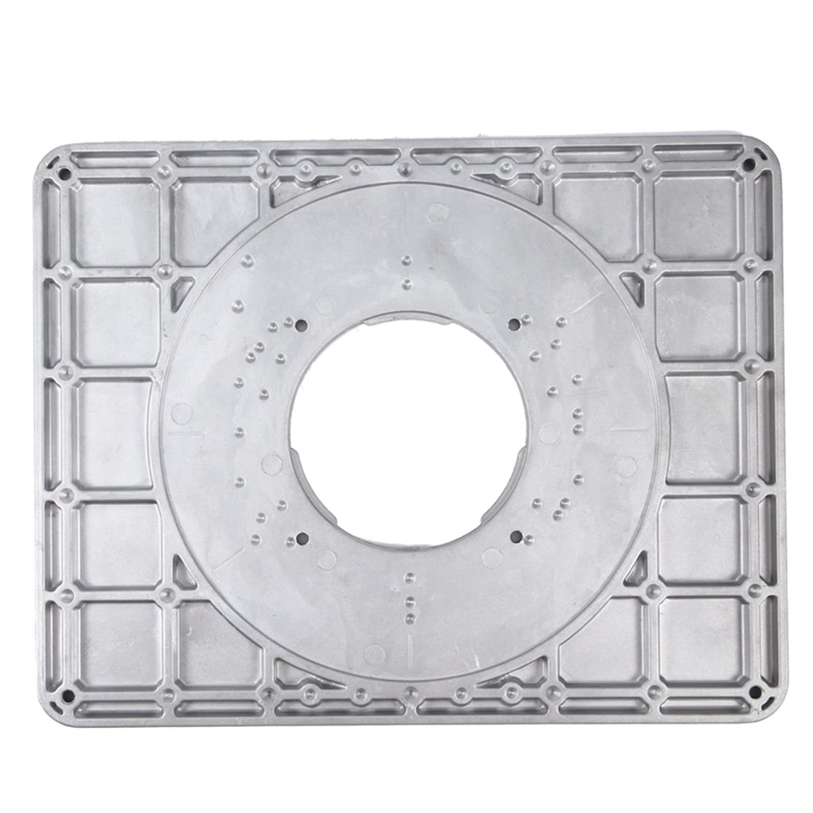 Placa de Inserción Mesa del, Accesorios para Herramientas eléctricas Accesorios para rebajadoras Enrutador con Guía Pasador Inserción Rápida Anillos 300 mm x 235 mm x 9,5 mm