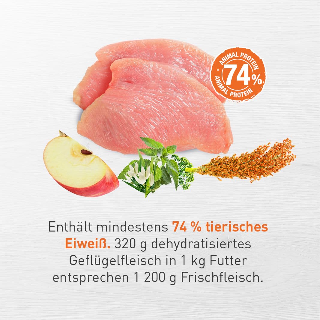 Eminent Maxi Junior High Premium – Glutenfreie Vollnahrung für heranwachsende Hunde großer & riesiger Rassen | Mit Chondroprotektiva