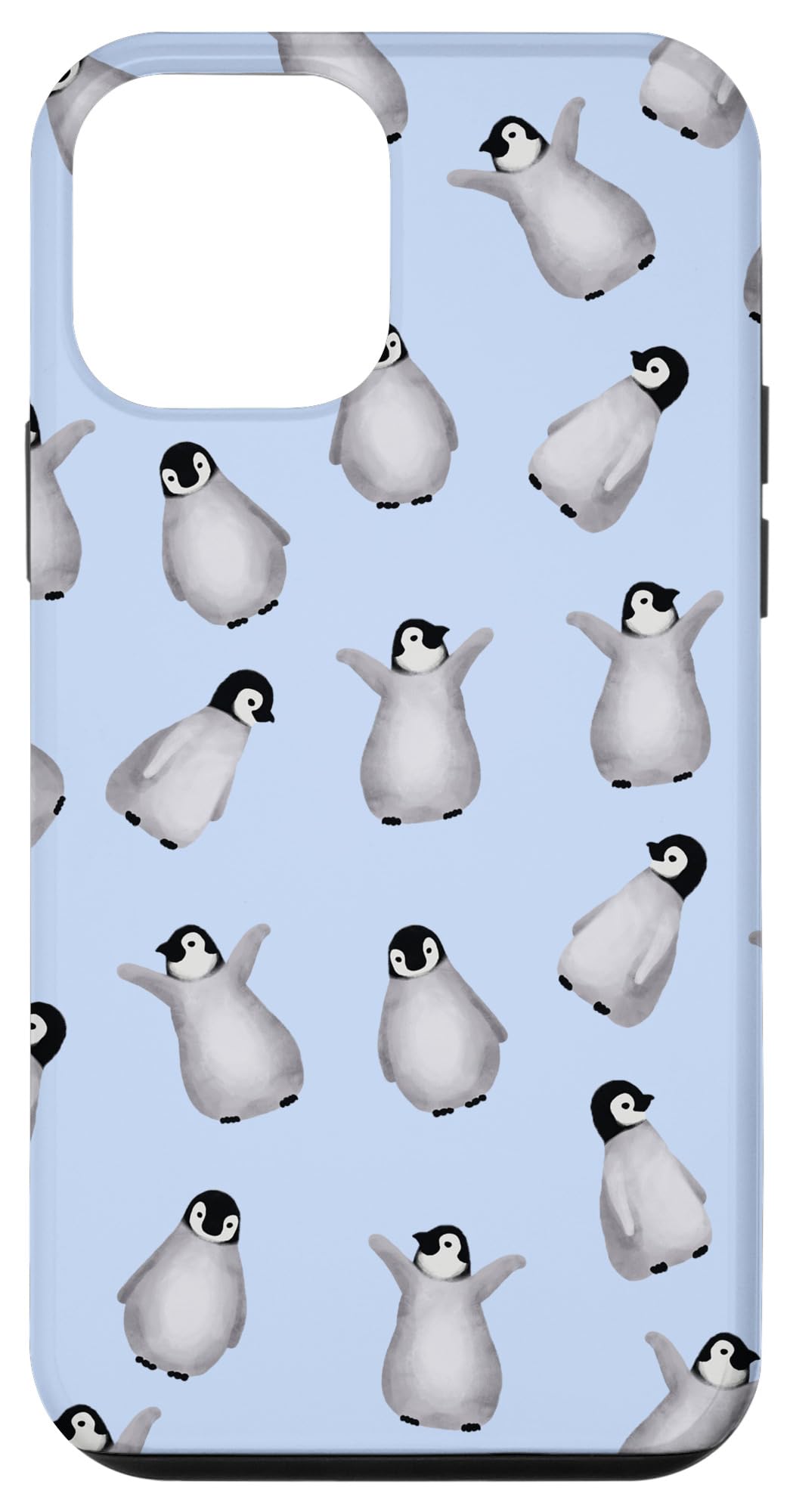 Cute fluffy penguin Case for iPhone 12 mini
