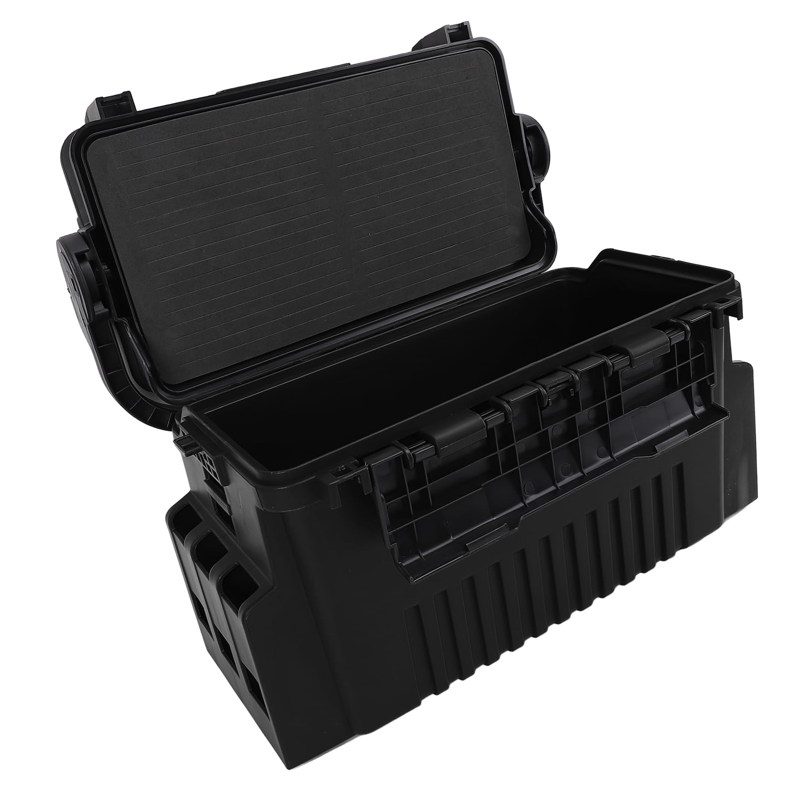 Caja de Aparejos de Pesca, Organizador de Almacenamiento con Divisores Extraíbles y Particiones Ajustables, Diseño de Múltiples Capas para Pesca en Mar y Roca