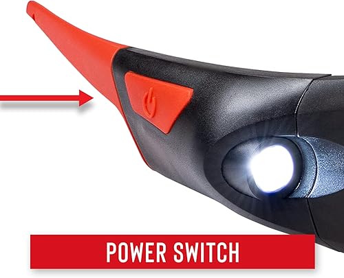 Miniatura 4 de Coast SPG500 y CoastSPG400 - Gafas de seguridad LED recargables iluminadas con haz de punto integrado y haz de inspección, lentes intercambiables