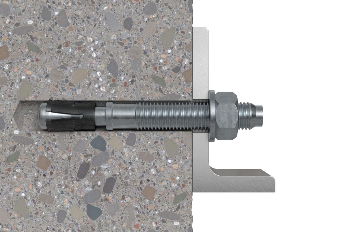 fischer - Goujon d’ancrage FAZ II Plus 20x172 -/30 en acier électrozingué/Boite de 5