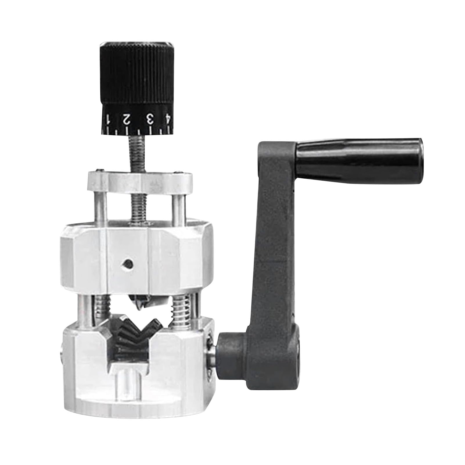 Manual Wire Stripper Machine, Aluminum Alloy Hand Crank Copper Wire Stripper, Lightweight Wire Stripping Machine， Portable Manual Hand Crank Wire Stripper for Optical Fibers