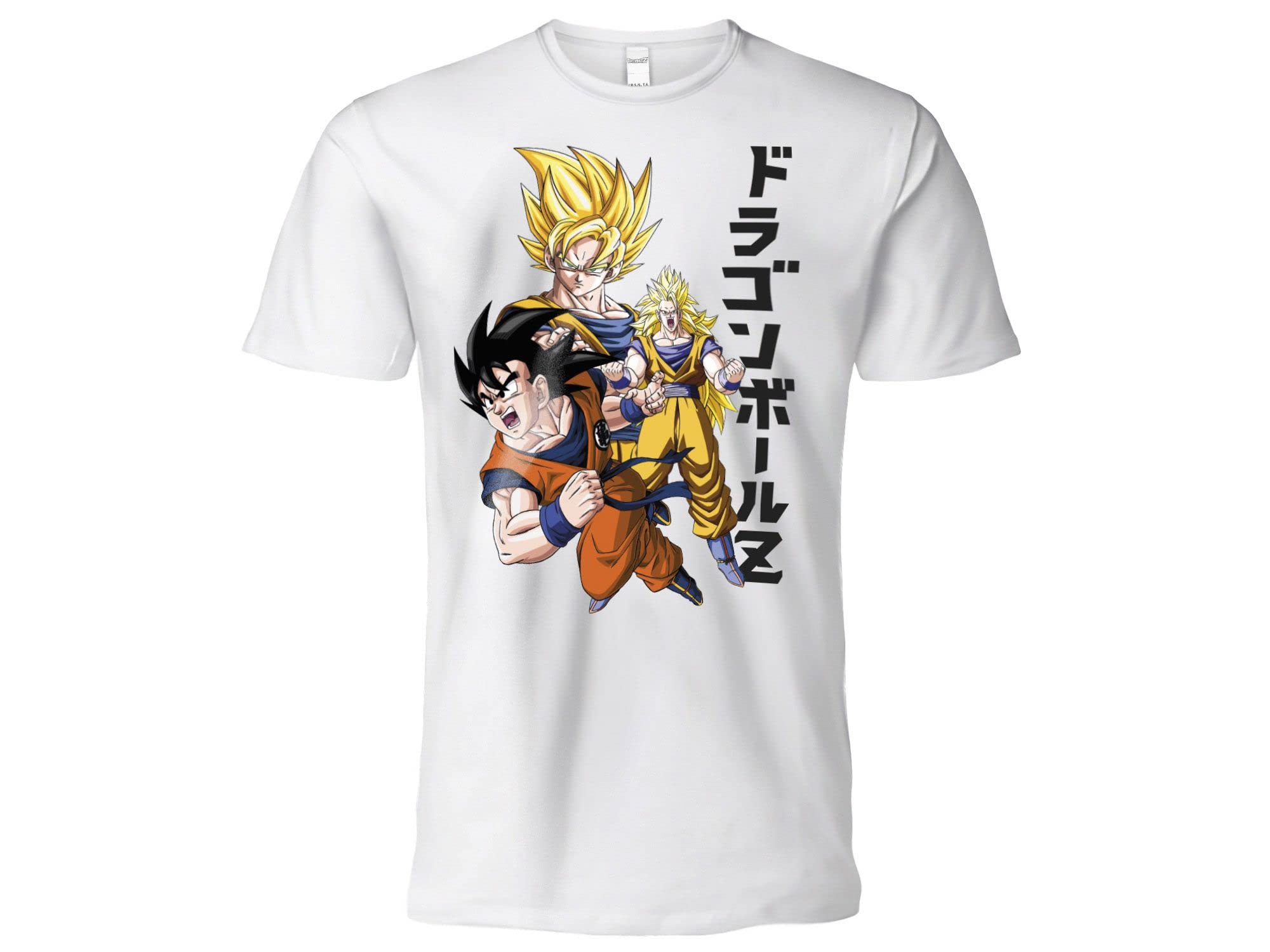 DragonBall Goku Super Saiyan Official White T Shirt Child Adult Boy