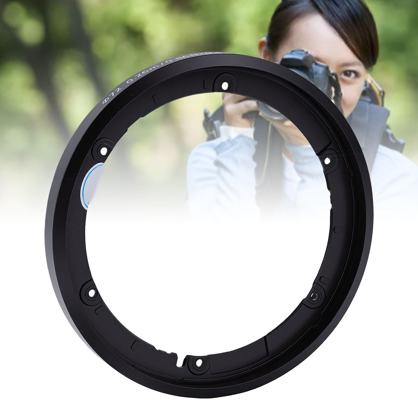 Tbest Filtro per Fotocamera, Accessorio Obiettivo, Filettatura 72 Mm, for