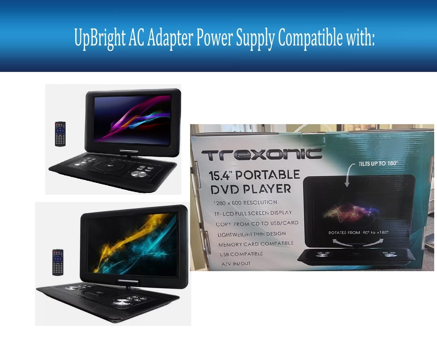 Amazon.com : UpBright 12V AC/DC Adapter Compatible with Trexonic