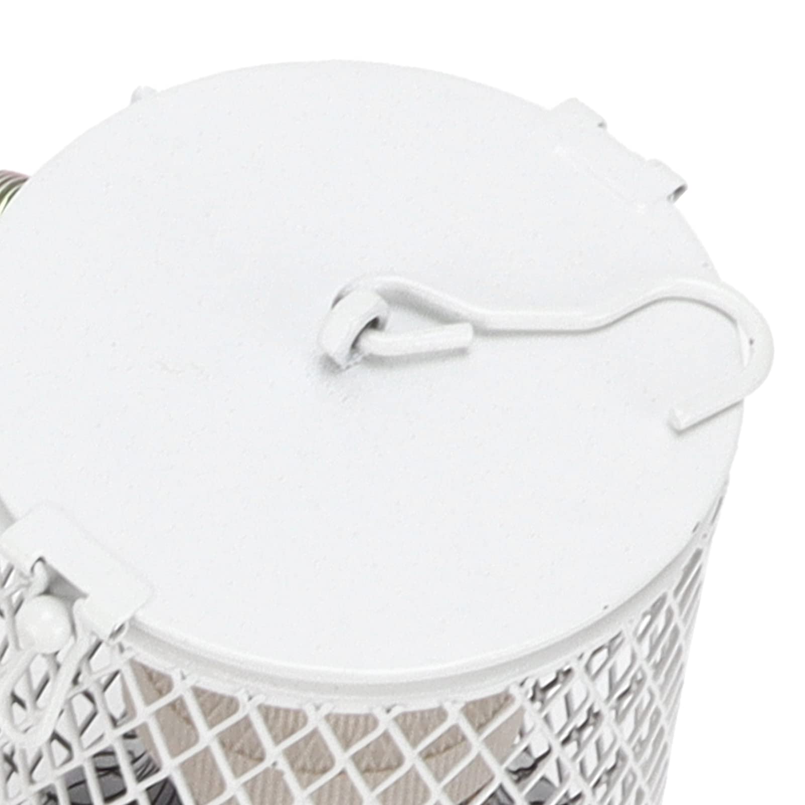E27 Set Paralume antiscottatura e Lampadina riscaldante per rettili Lampada Termica per rettili con Protezione per Pulcini di Tartarughe Lucertola Serpente(EU220V)